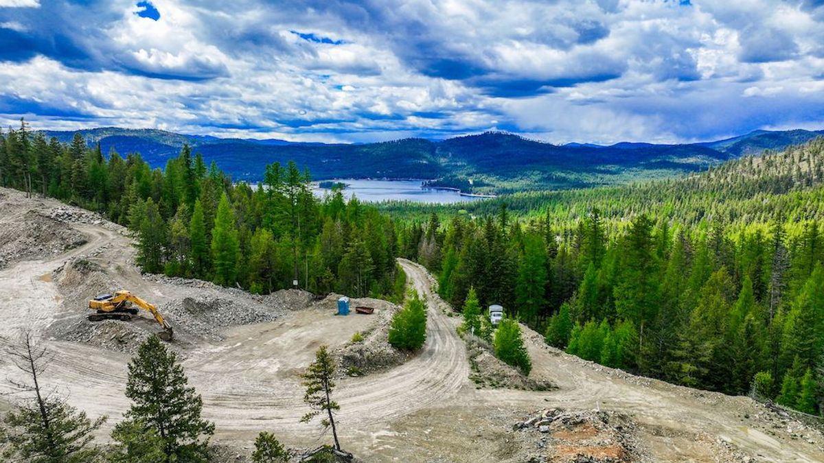 Producing Quarry Investment Overlooking Little Bitterroot Lake