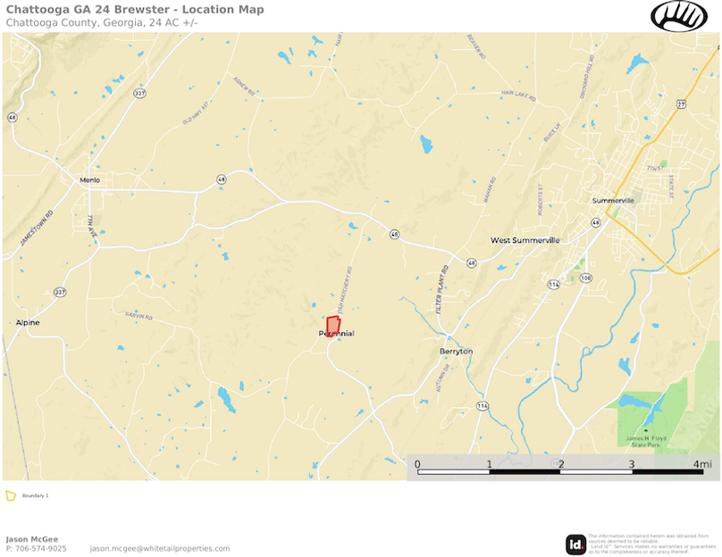 Location1 Map - Chattooga 24