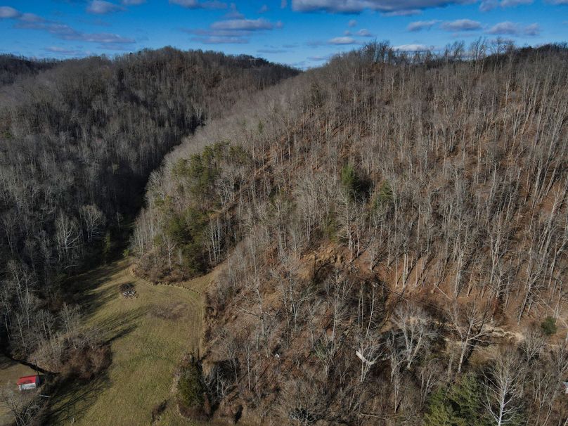 011 elevated view from overtop of the road looking at the front fields