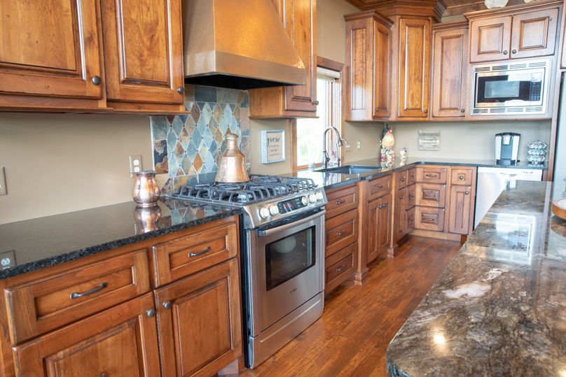 13. custom kitchen