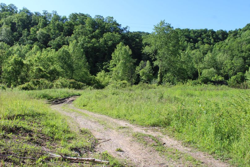 025 easement leading across the creek at the northwest corner of the property