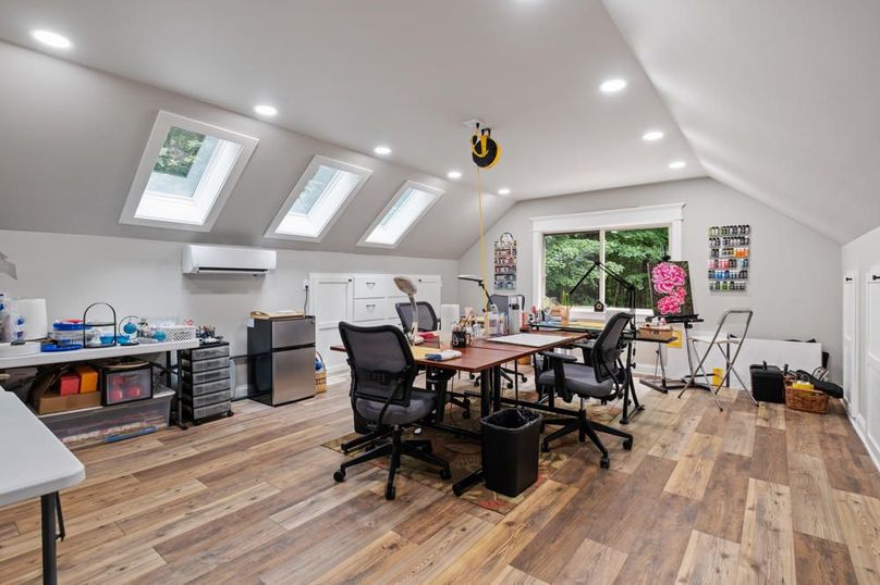 72 Garage Loft Craft Room 1