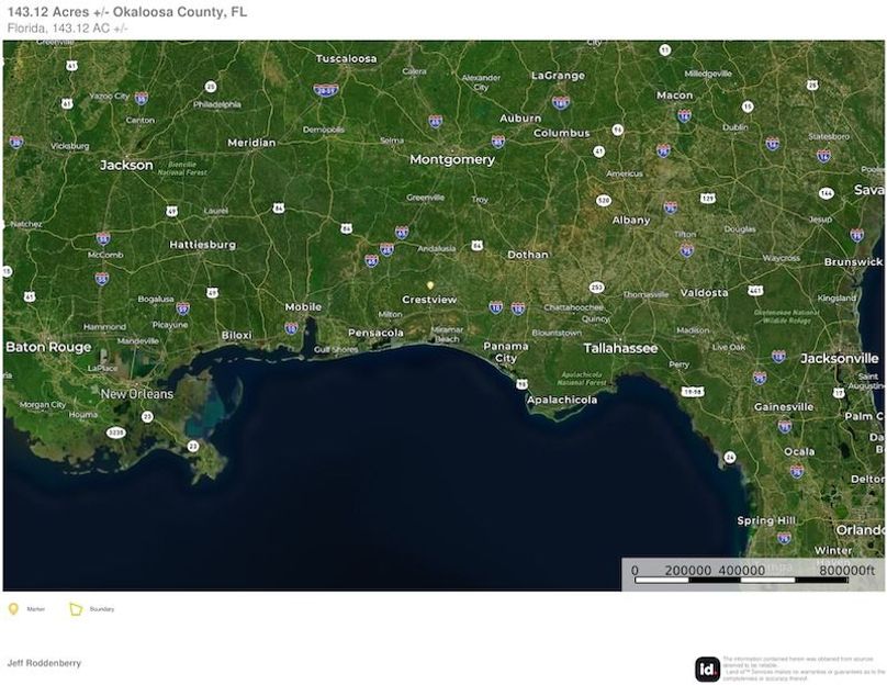 _Extended Aerial #2 - 143.12 Acres Okaloosa, FL