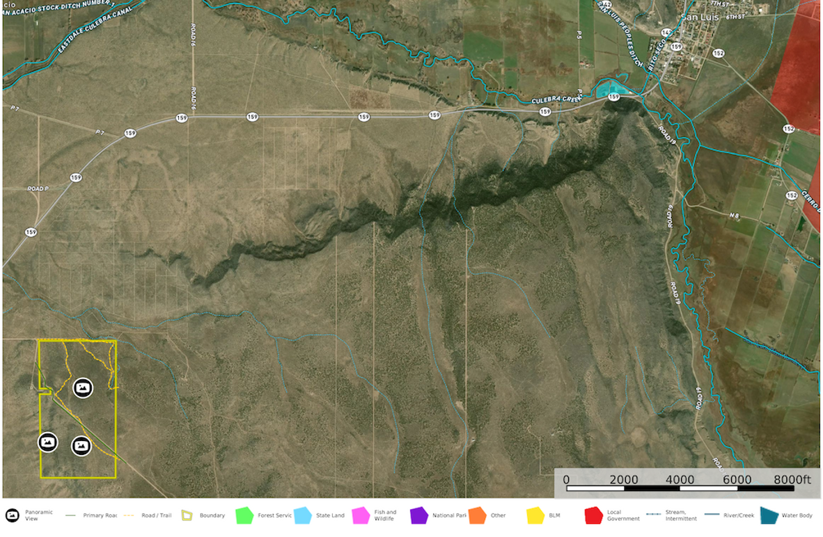 Costilla, CO 289.7 Kieler Const. Aerial 2