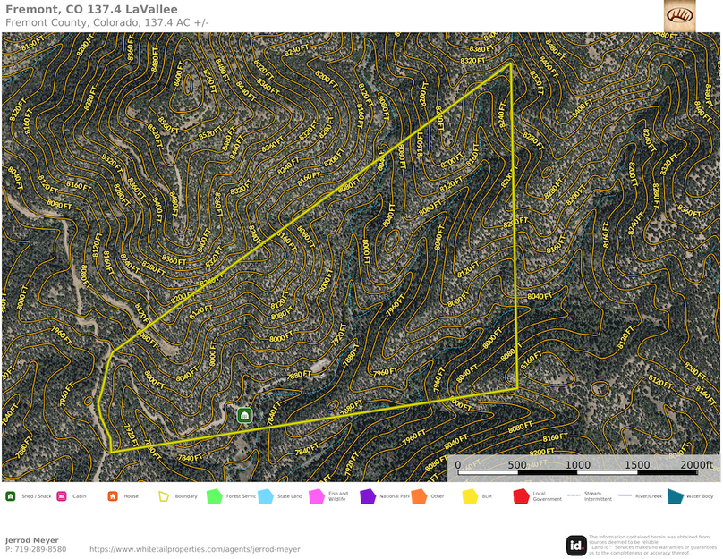 Fremont, CO 137.4 LaVallee Topo
