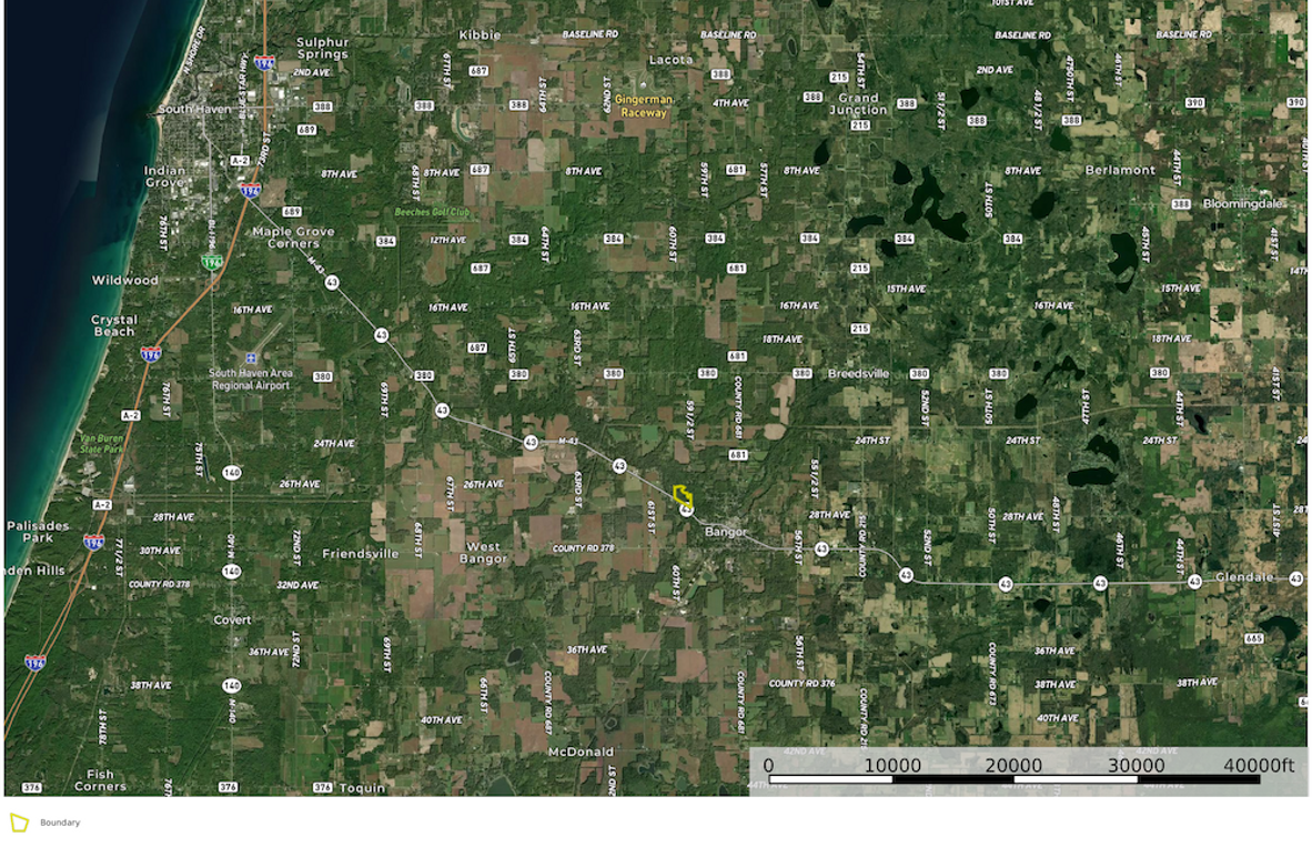 Aerial Neighborhood