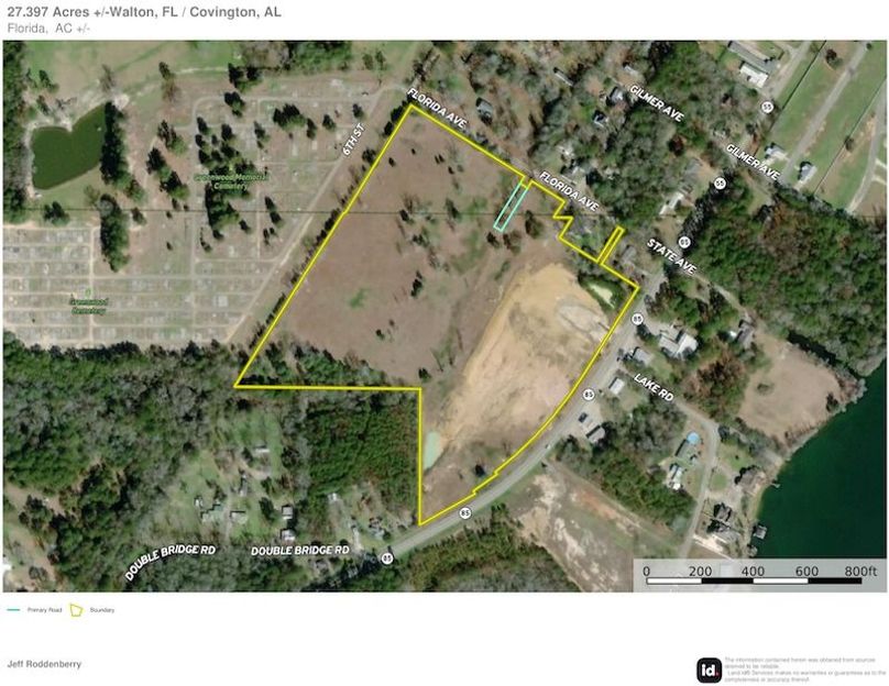 Aerial #1 - 27.397 Acres Walron, FL - Covington, AL - Selrahc Limited Partnership