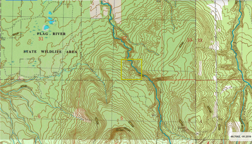 Aerial 4 Topographical Map 
