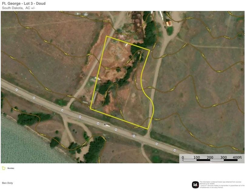 Ft. George Lot 3 - Contours