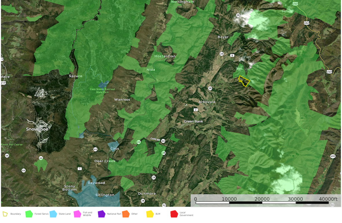 Pocahontas WV 113 Aerial01