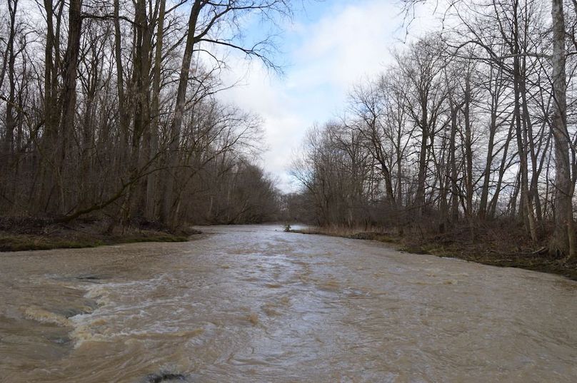 wolf creek looking west