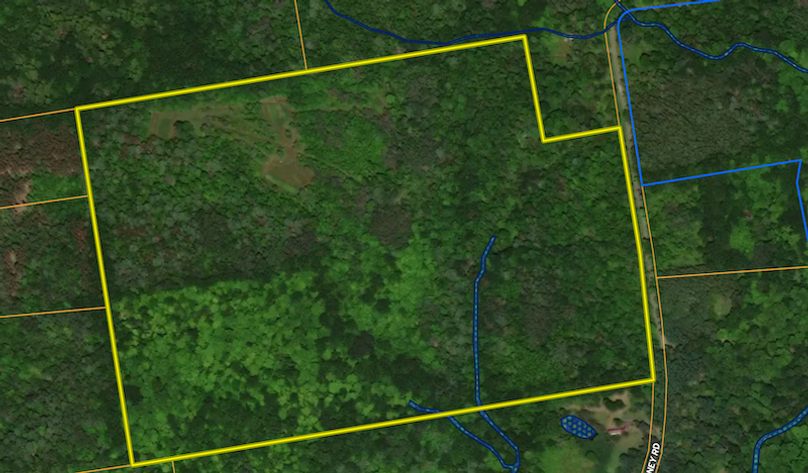 Albany Co 59.5 Neuman Wetlands map