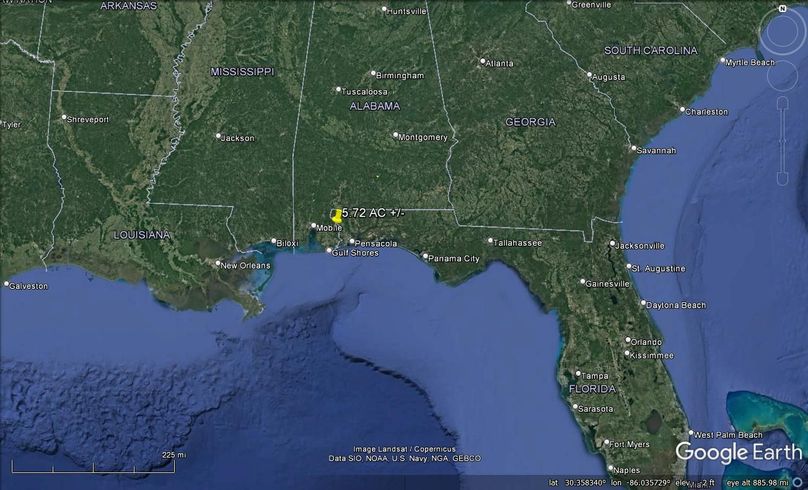 Aerial #8 Approx. 5.72 Acres Baldwin County, AL