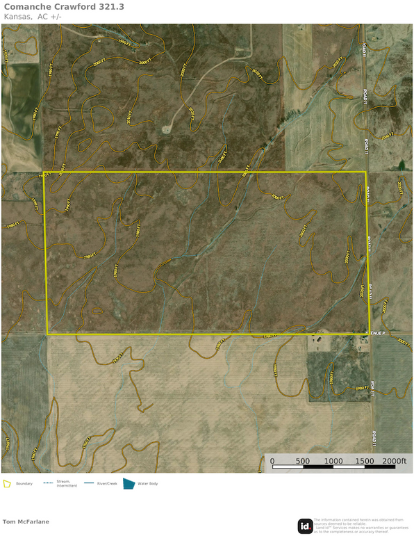 Comanche Crawford 321.3 Topo