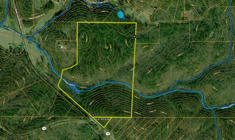 Pickens county 85.59 acres map1