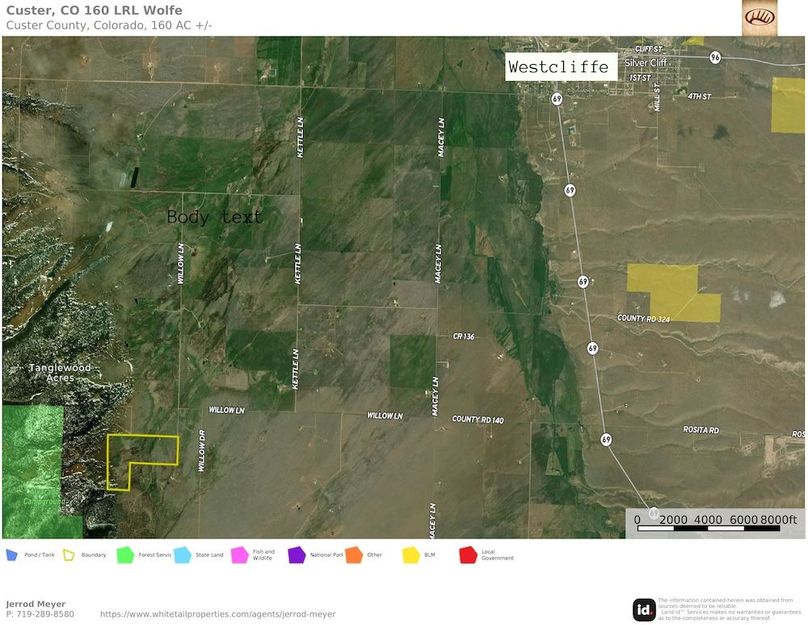 Custer, CO 160 LRL Wolfe Aerial 2