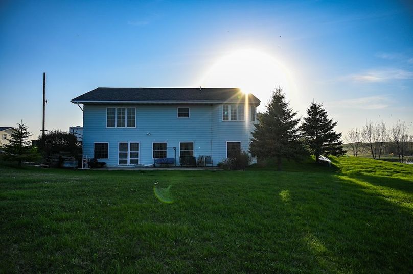 12. lake side of home