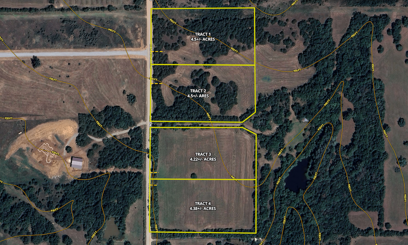 Payne Brush Creek Lots Aerial 2