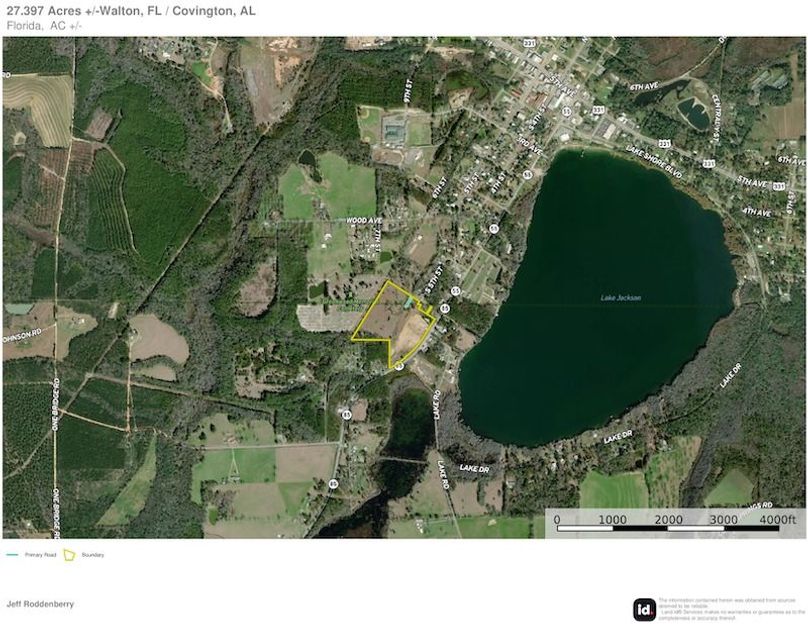 Aerial #2 - 27.397 Acres Walton, FL - Covington, AL. - Selrahc Limited Partnership