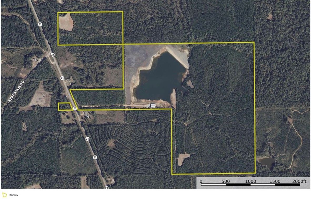Aerial #1 Approx. 161 Acres Wilcox County, AL 