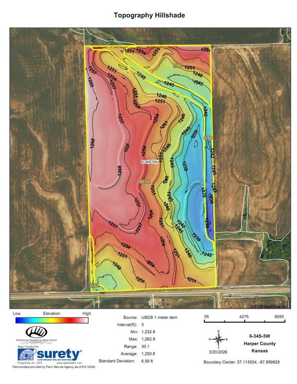 Harper Knight 79.5 Hillshade