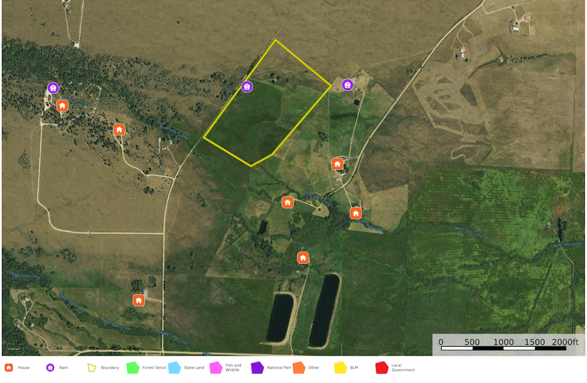 Custer, CO 40.17 LRL Tract 10 Aerial 1