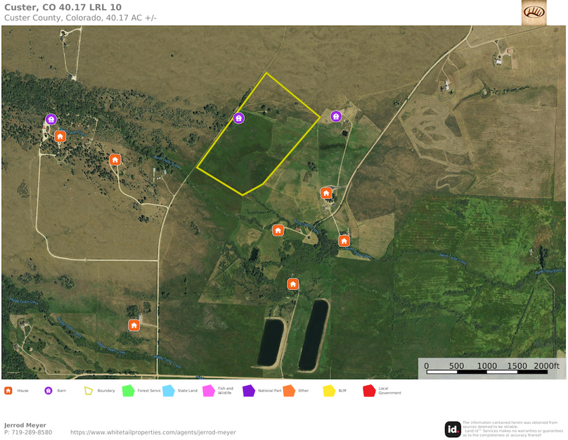 Custer, CO 40.17 LRL Tract 10 Aerial 1