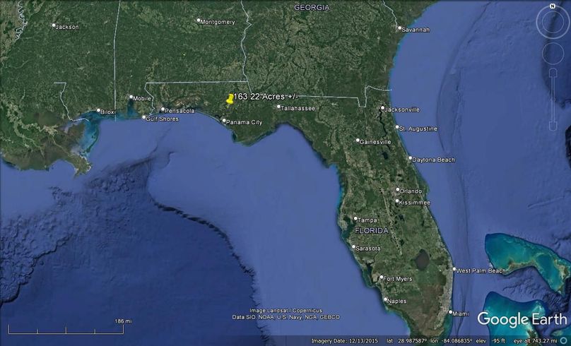 Aerial #9 Approx. 163.22 Washington County, FL