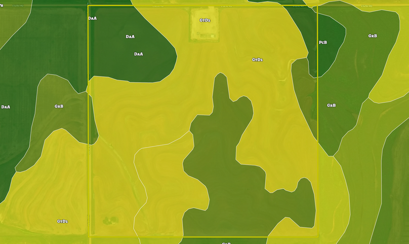 Alfalfa 160 Presnall Soil Aerial