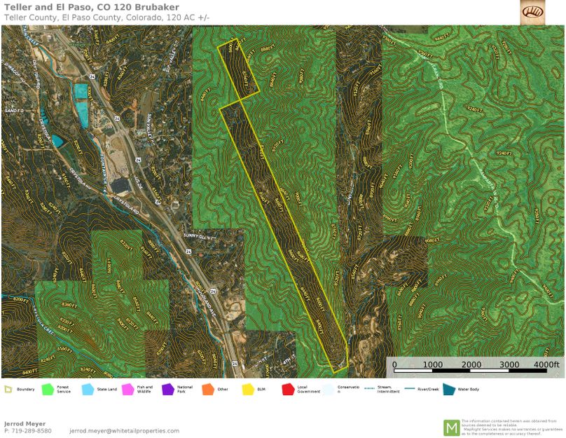 Teller, CO 120 Brubaker Topo copy