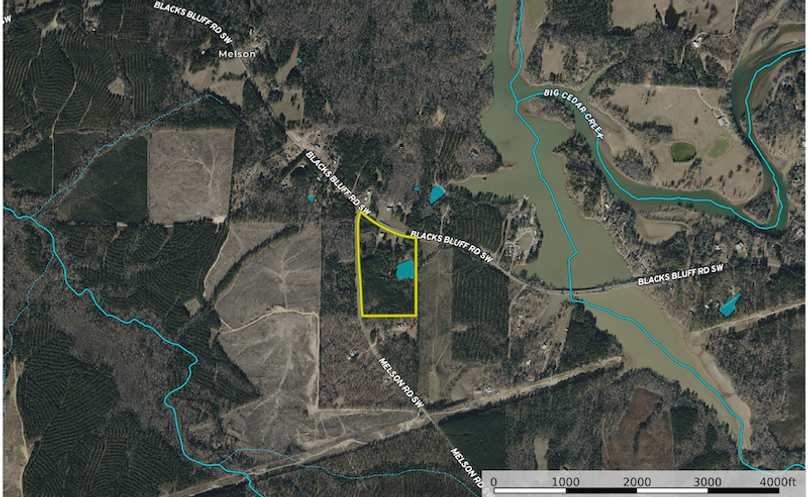 Location1 Map - Floyd GA 24.07 Ac.