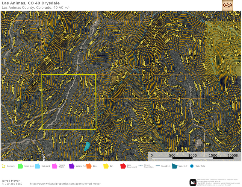 Las Animas, Co 40 Drysdale Topo