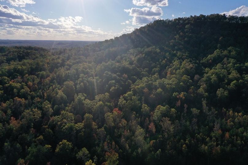 003 aerial drone shot from the northeast boundary looking southwest