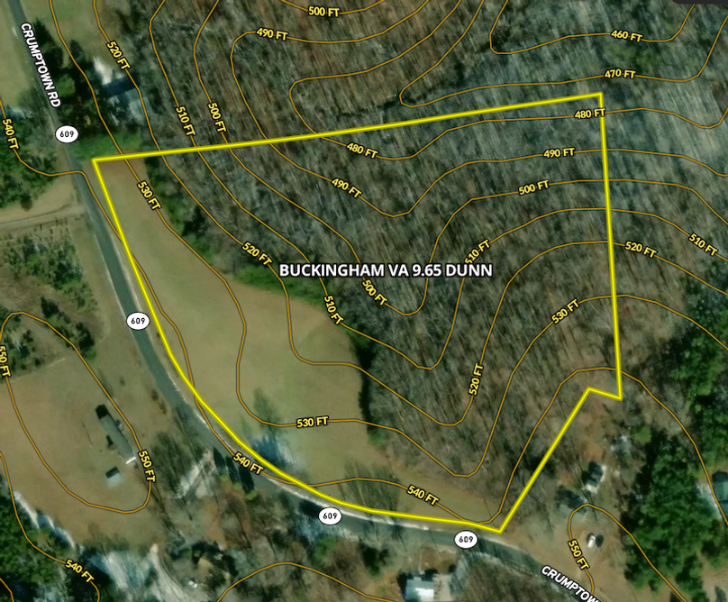 Buckingham VA 9.65 Dunn Contours