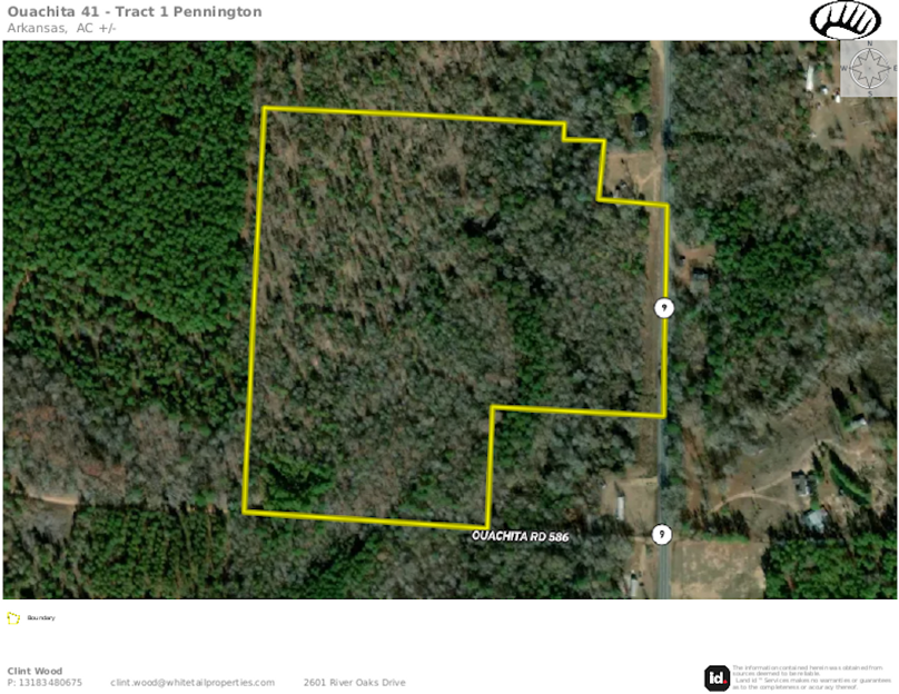 Map 1 Tract 1 Pennington
