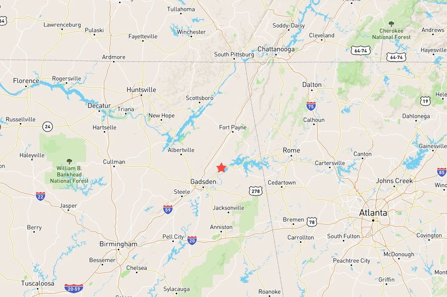 Lake Grace Wide Map