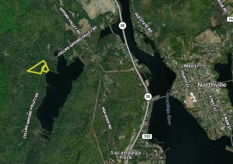 Fulton County NY 7.73 Forte Wide Map