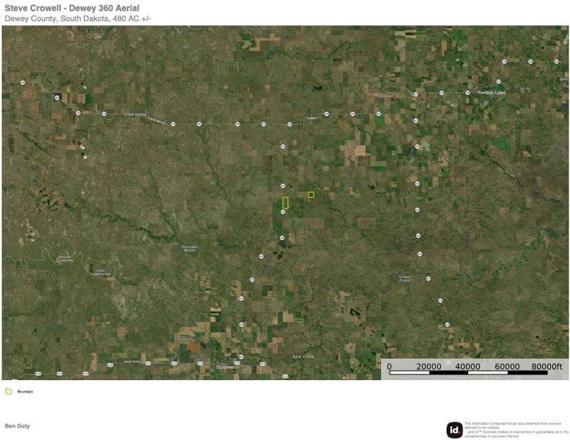 Dewey County 320 and 160 area