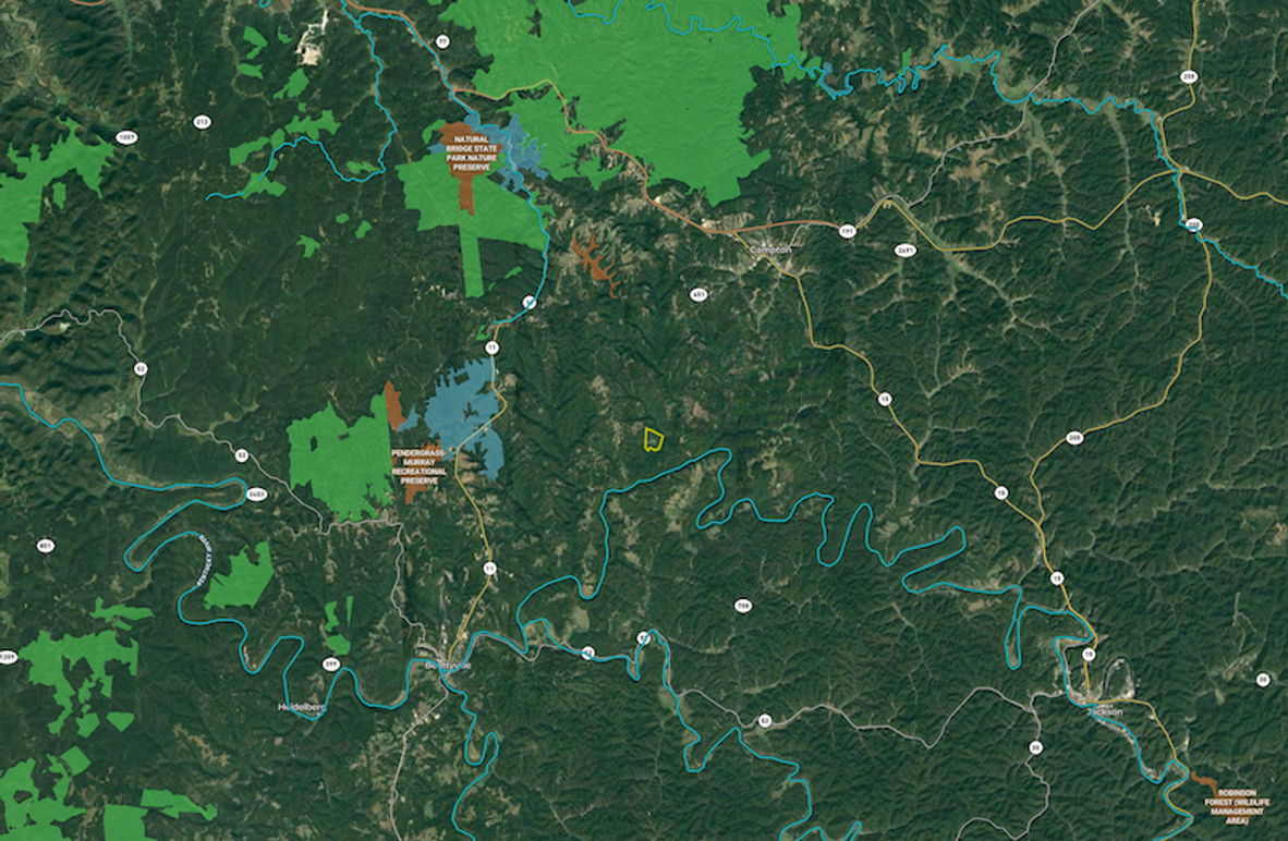 038 mapping overview of the surroundings with public lands