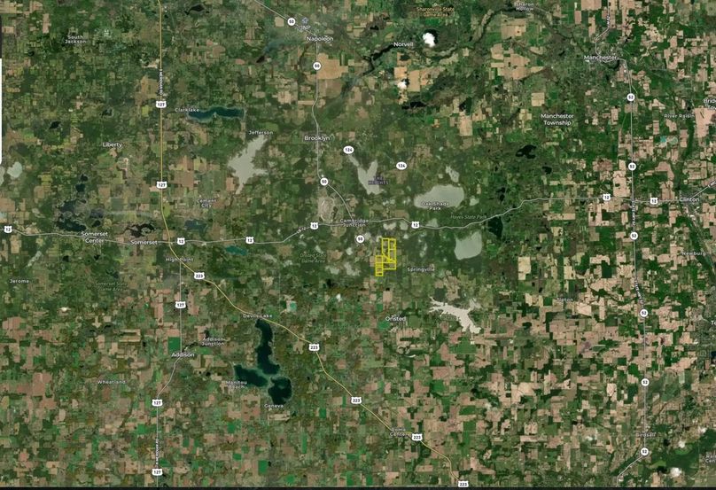 Lenawee Co MI 464.24.aerial.wide Large