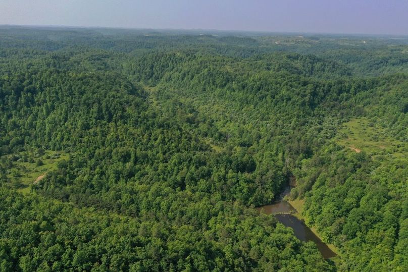 012 aerial drone shot from the south area of the property looking up the valley to the south-2