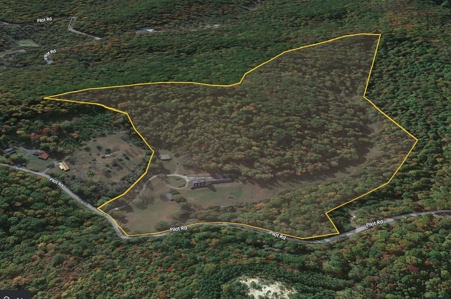 044 Powell 50 Google Earth 3D map viewing the property from the northeast boundary
