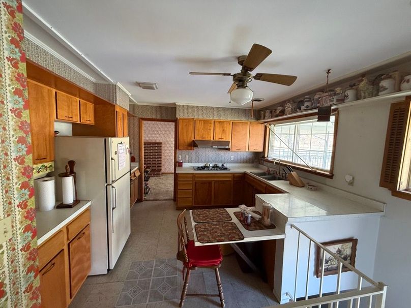 030 kitchen view from the hallway entrance