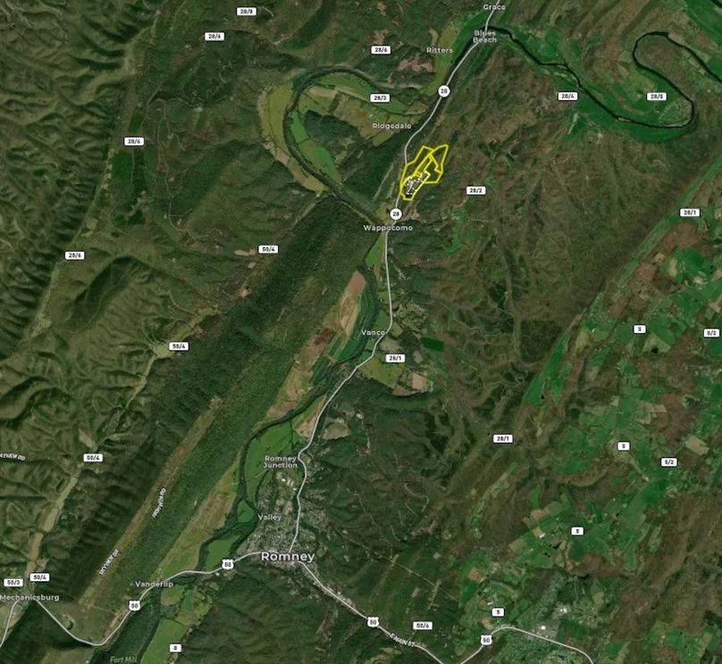 Hampshire 107.824 Aerial 2