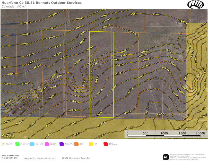 Huerfano CO 35.82 Bennett Outdoor Services - Aerial 2