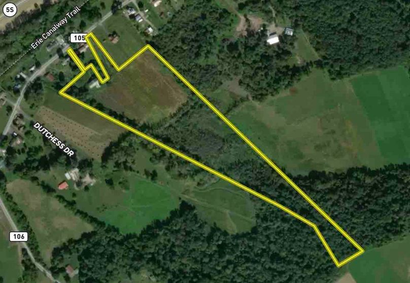 Montgomery County NY 17.25 Borntreger Property Map