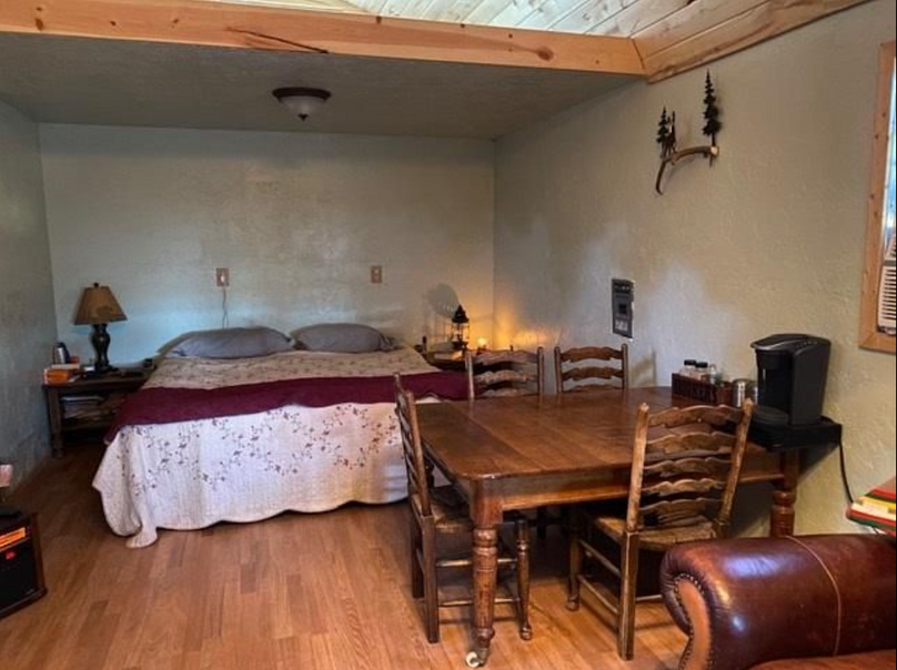 Cabin 1 Interior bed