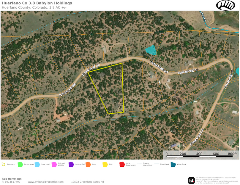 Huerfano Co 3.8 Babylon Holdings - Aerial 1