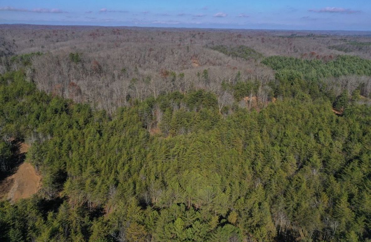 002 aerial drone view from the south boundary