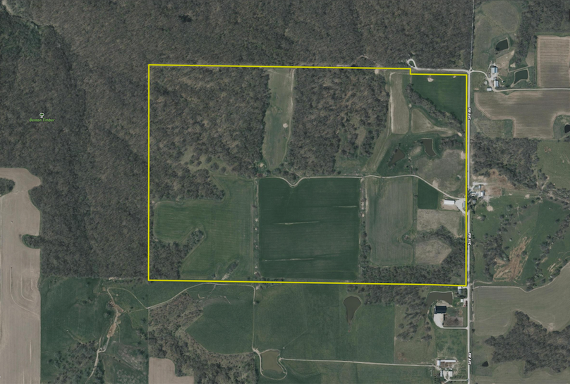 Washington IA 511.aerial.Tract 1